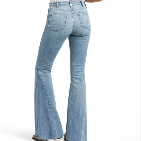 Ariat REAL Flare Leg Bootcut Western Cowgirl Denim Jeans Women's Size 33 Short - Picture 16 of 16